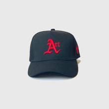 Load image into Gallery viewer, CLASSIC ART REGIME Black/Red Strapback
